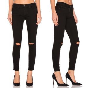 CURRENT/ELLIOT THE STILETTO JET BLACK DESTROY 26